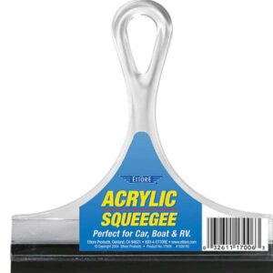 Acrylic squeegee 6in.