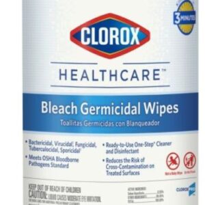 Clorox Healthcare Bleach Germicidal Wipes
