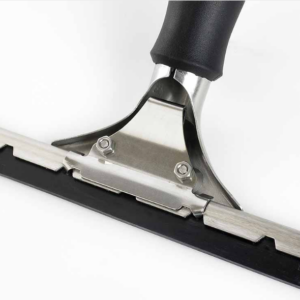MOERMAN Stainless Steel Window Squeegee with Rubber Blade