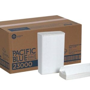 Pacific Blue C-Fold Paper Towels  (Georgia-Pacific) , White, 23000,  12 Packs Per Case
