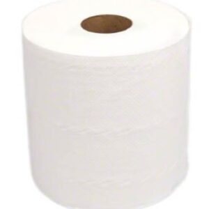 Roses® Southwest Center Pull Towel - 7.6" x 450', White (6/cs)