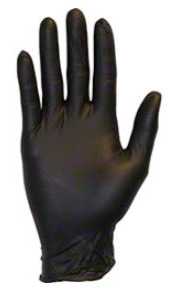 Safety Zone ProGuard Light Weight Black Nitrile Glove - Medium (1 BX)