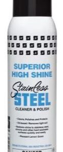 Spartan Superior High Shine Stainless Steel Cleaner & Polish Unscented 20 FLOZ RTU Oil-Based