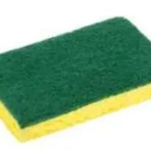 Green and Yellow Scrub Sponge-20/cs